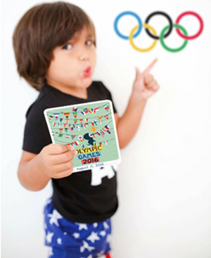 Olympic Fever - Download your free Milestone printable
