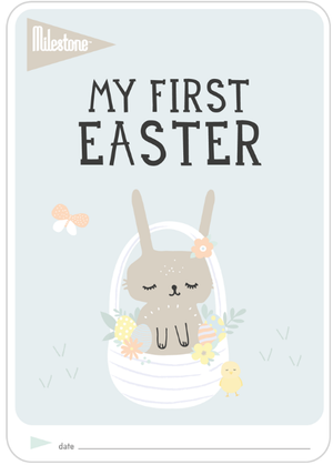 Easter - Free printable Milestone Card