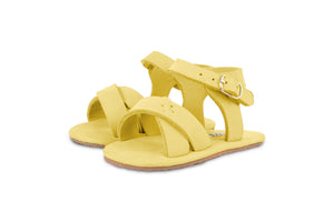Giggles - Nubuck Yellow Leather by Donsje