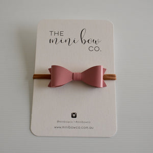 Classic Bow - Dusty Pink