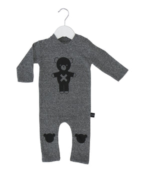Soldier Bear Romper by Huxbaby