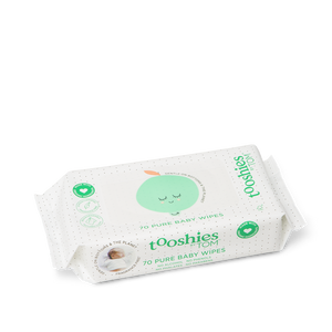 Eco Wipes – Pure Baby Wipes. 70pcs by Tooshies by TOM
