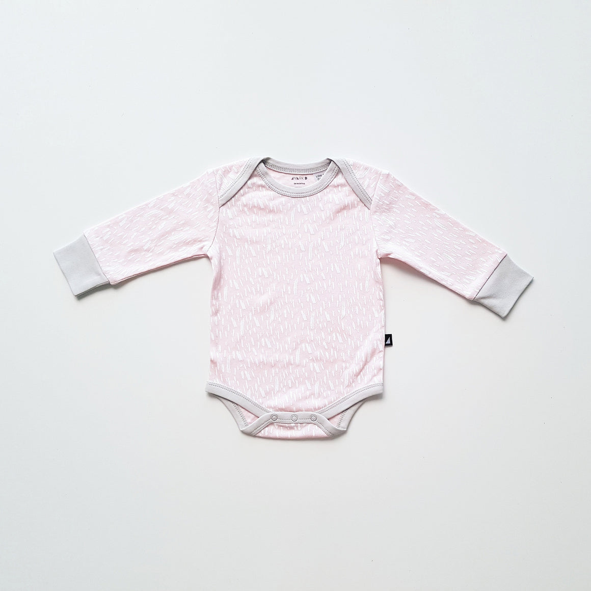 Ice Pink Paint Long Sleeve Bodysuit by Anarkid