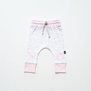 Ice Pink & White Paint Patch Pant by Anarkid