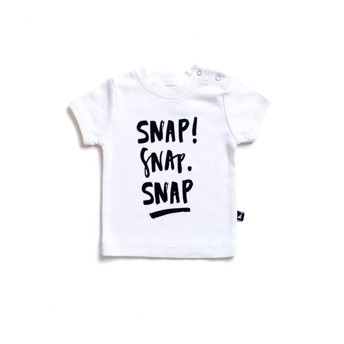 Snap Tee White by Anarkid