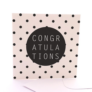 Spotty Congrats Gift Card by Sketchy