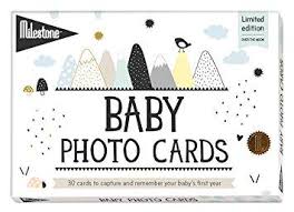 Baby Photo Cards - Over The Moon by Milestone World