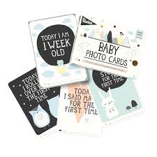 Baby Photo Cards - Over The Moon by Milestone World
